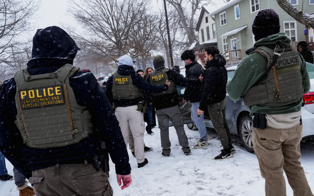 Immigration raid in Minneapolis