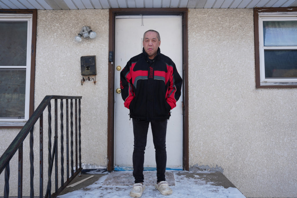 ChongLy "Scott" Thao in his home a day after he was taken by ICE in St Paul, Minnesota