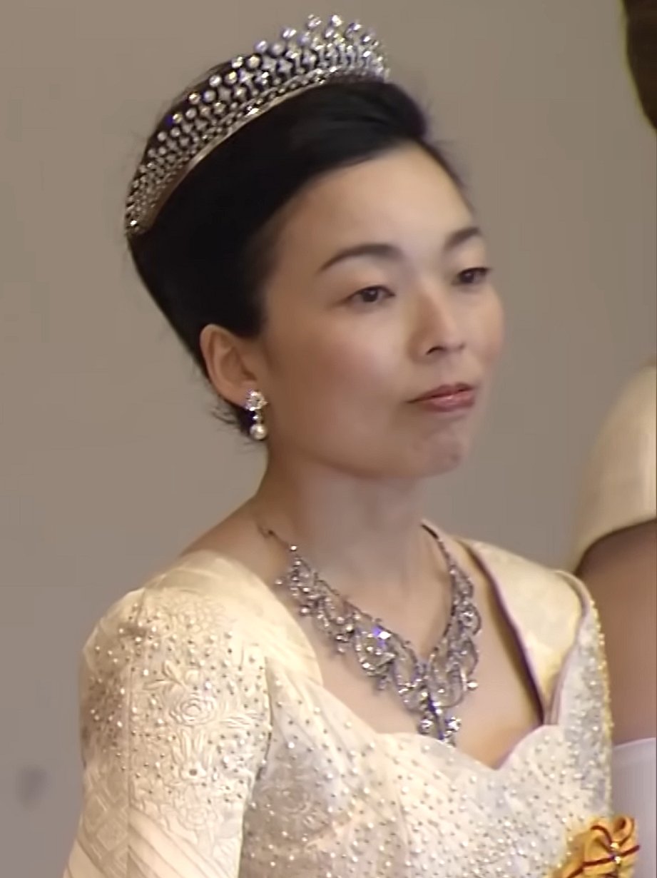Members of Japan's imperial family attend New Year receptions at the Imperial Palace in Tokyo on January 1, 2026 (screencapture)
