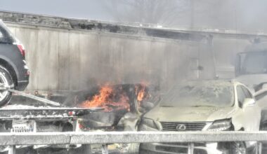 UPDATE: Hwy. 11 closed between Barrie, Orillia for multi-vehicle crash: OPP (4 photos)