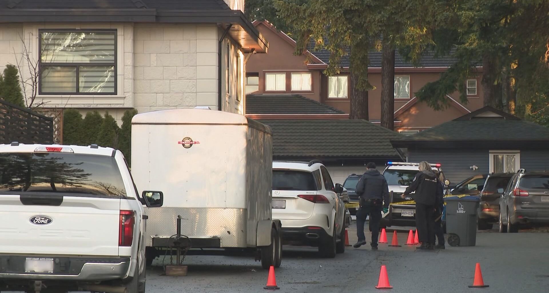 Surrey police investigating 'extortion-related' shooting