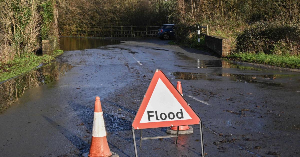 Dorset travel news as roads closed due to flooding