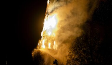 Historic Dutch former Catholic church destroyed by fire on New Year’s Day