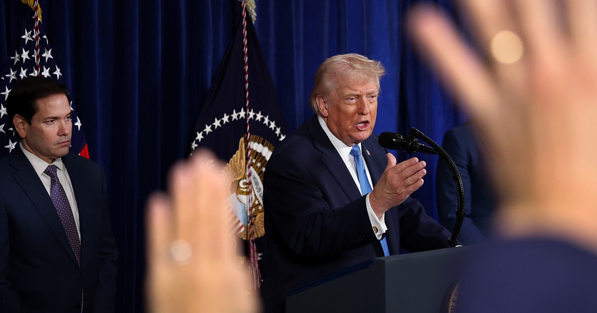 A new Trump foreign policy doctrine emphasizes threats of regime change