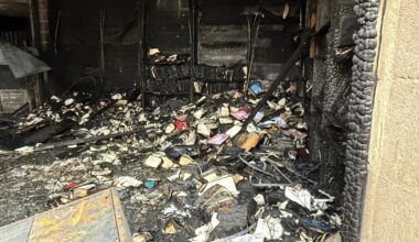 Suspect arrested after a fire damages Mississippi's largest synagogue