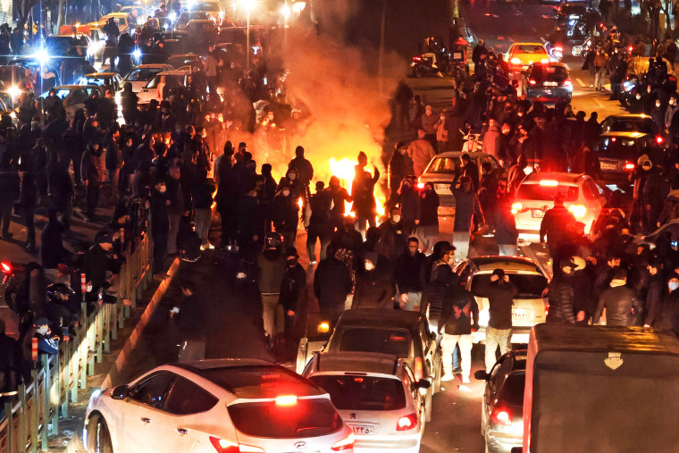 Image: Unrest In Iran As Protesters Demonstrate Over Economic Crisis