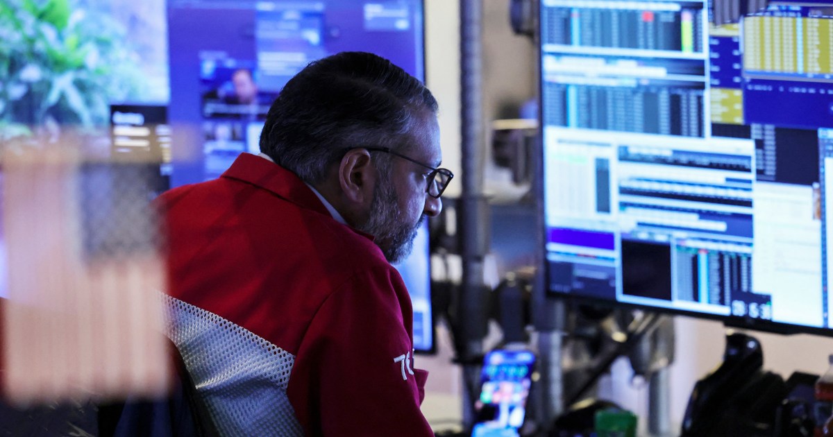 Global markets fall as Trump stokes trade war fears on Greenland