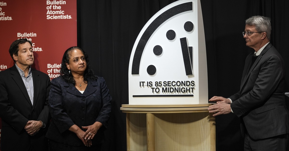 'Doomsday Clock' moves even closer to midnight