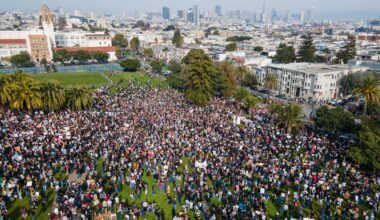 Thousands Gather in San Francisco, Businesses Close as Part of Nationwide ‘ICE Out’ Protest