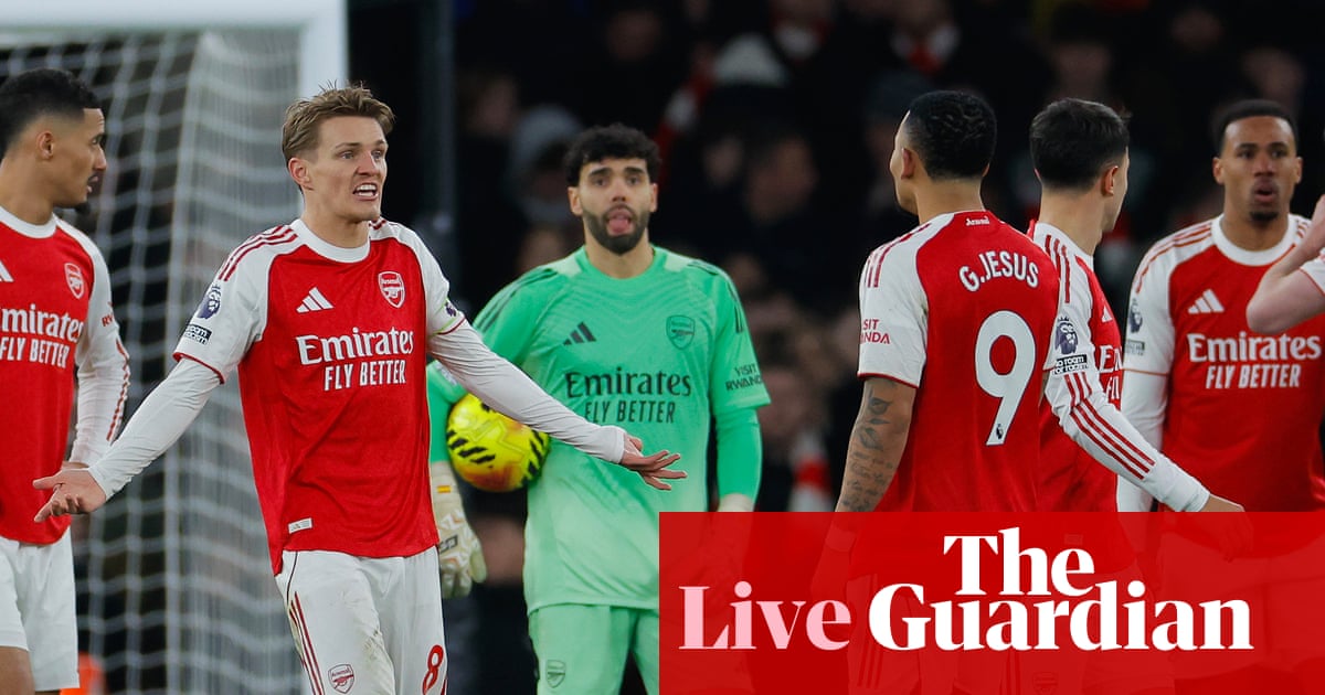 Arsenal 2-3 Manchester United: Premier League – as it happened | Arsenal