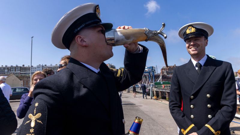 Sailors get a rum deal as Royal Navy makes them go teetotal two days a week