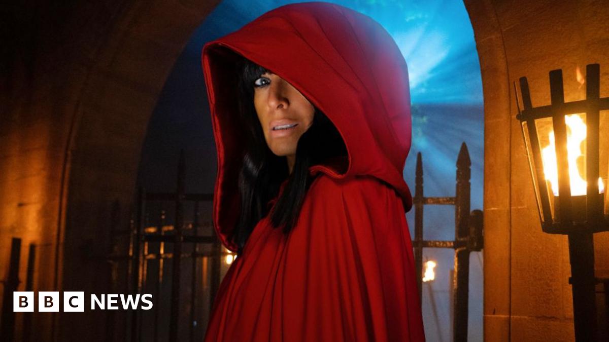 This year's contestants sitting at the round table on The Traitors