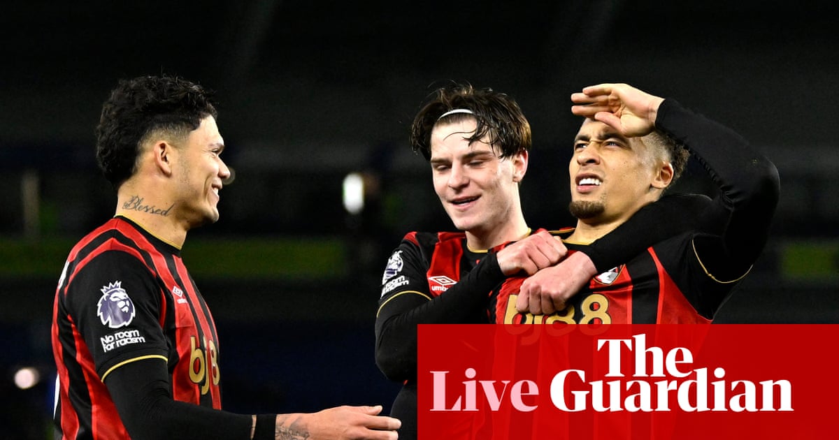 Brighton v Bournemouth: Premier League – live | Premier League