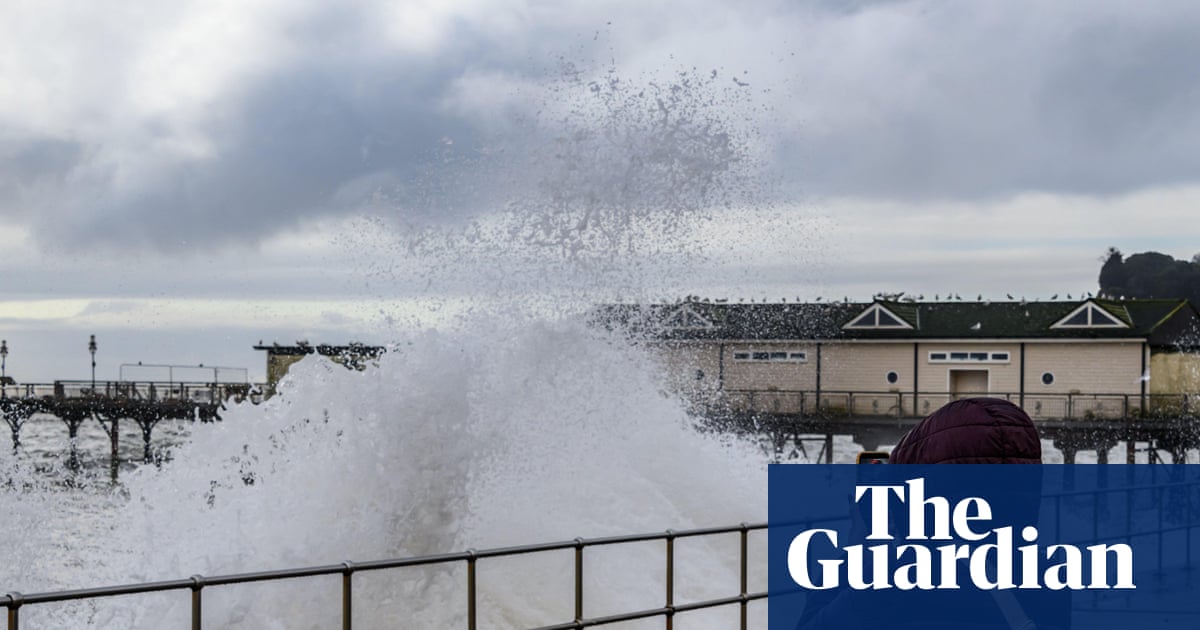 Storm Chandra: severe flood warning in Devon as more rain and wind hits UK | UK weather