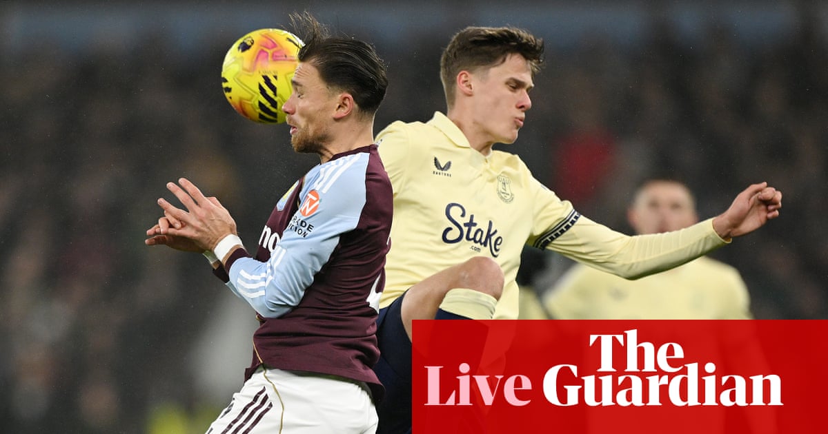 Aston Villa v Everton: Premier League – live | Premier League