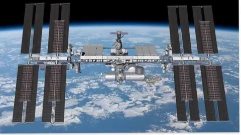 NASA Image of International Space Station 