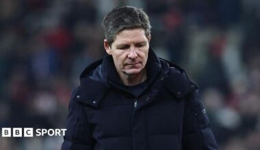 Crystal Palace manager Oliver Glasner