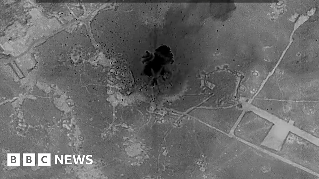 US military strikes Islamic State group targets in Syria, officials say