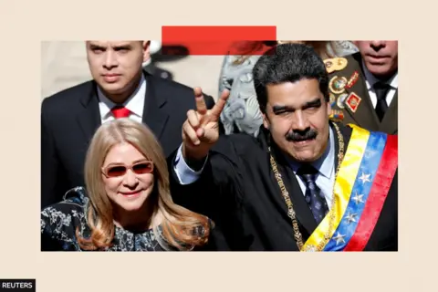 Reuters Venezuela's President Nicolas Maduro and First Lady Cilia Flores have been captured