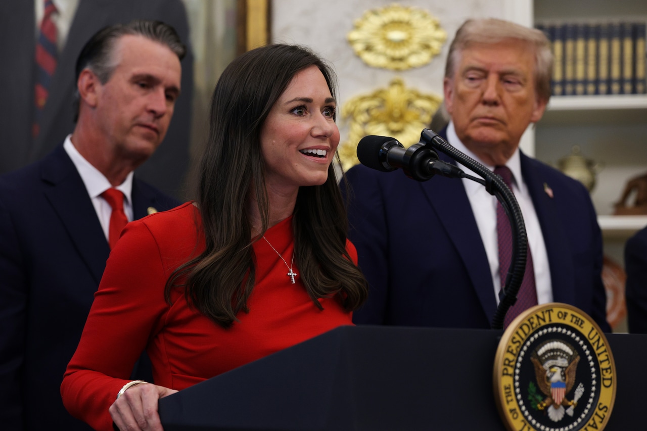 Katie Britt breaks from Trump on this part of his Greenland plan