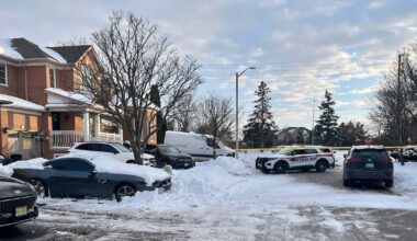 Vehicle shot at in Vaughan driveway, no injuries