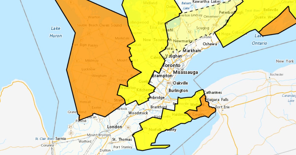 Some bus cancellations with much of the region under a ‘bilzzard’ warning, frigid temperature and wind chills - CTV News