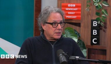 Ian Russell appears on BBC Newscast