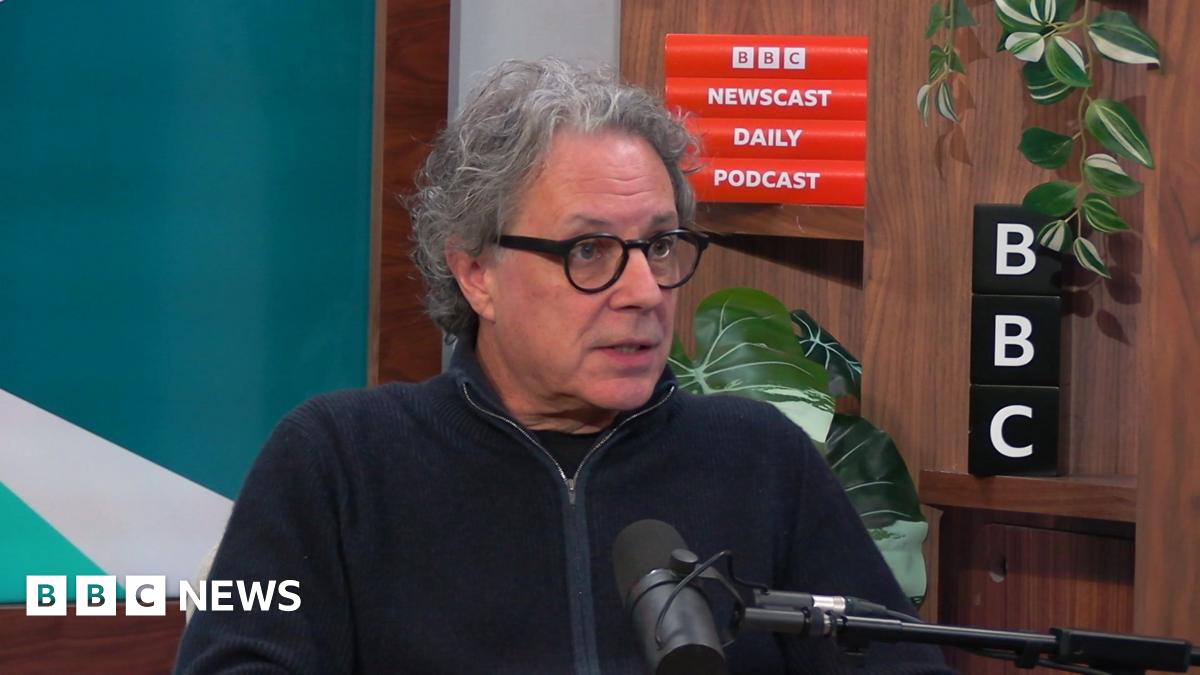 Ian Russell appears on BBC Newscast