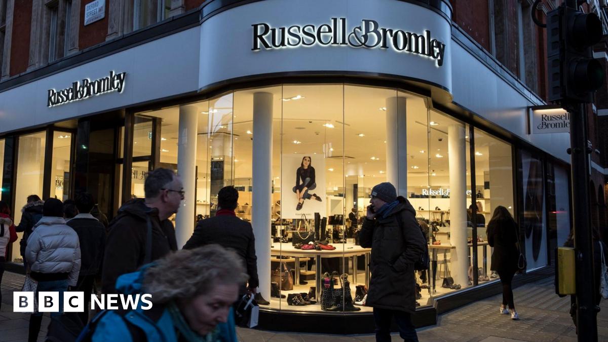 A Russell & Bromley store on Oxford Street in London.