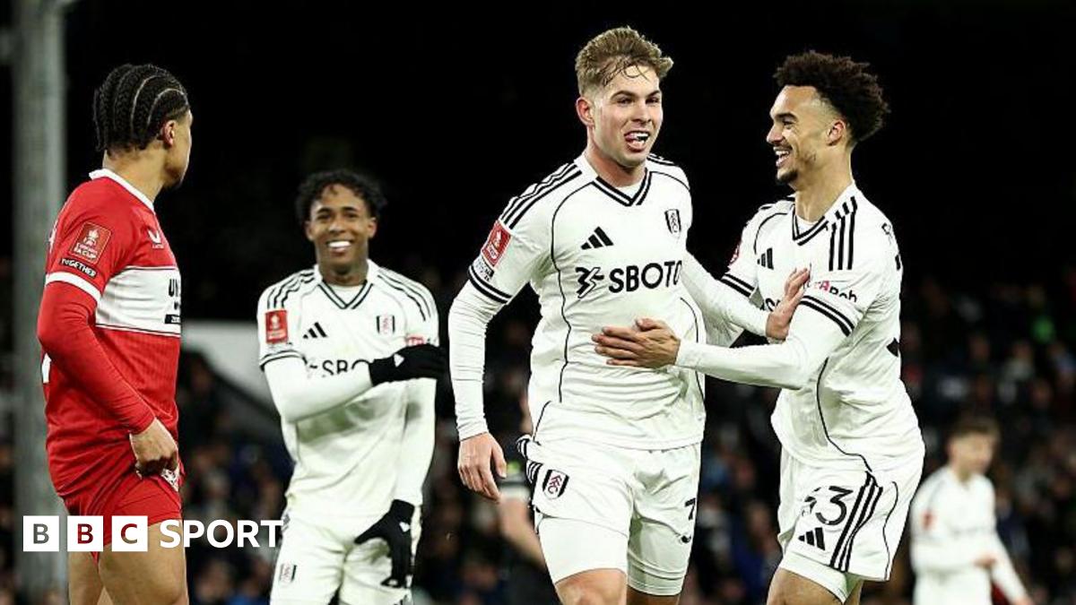 Fulham 3-1 Middlesbrough: Fulham hit back to see off Middlesbrough in FA Cup