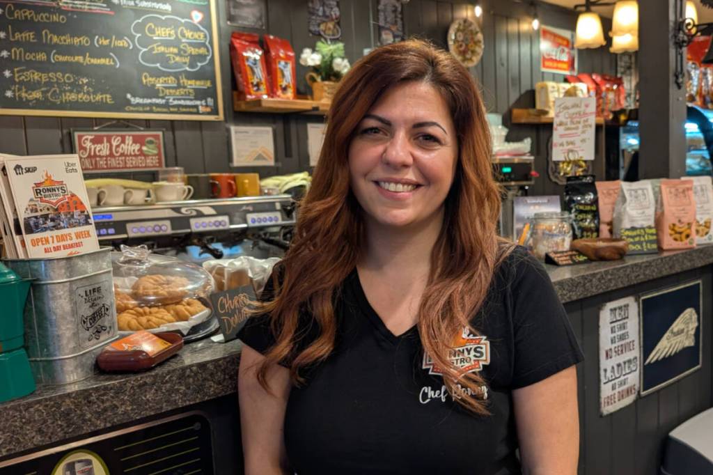 Veronica Reale of Ronny&rsquo;s Bistro. (Neil Corbett/The News)
