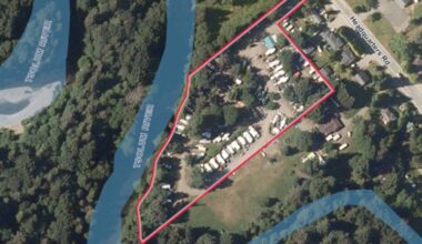 Maple Pool Ground Campground and RV Park is under an evacuation order due to flooding. (CRVD/Google Maps)