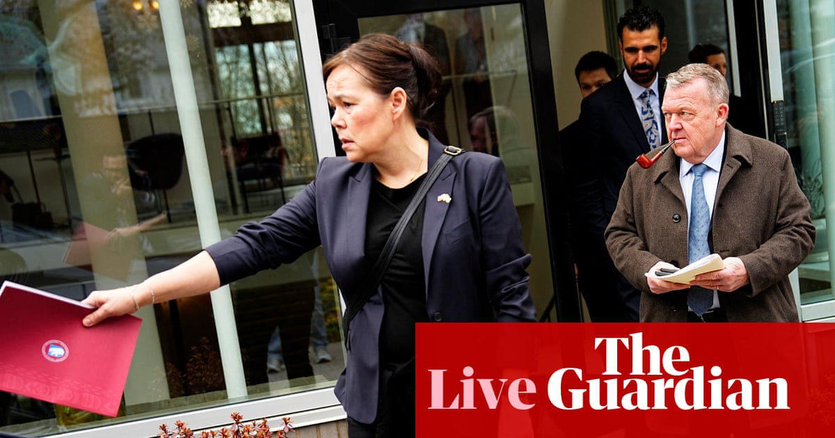 Trump in fresh Greenland outburst as ministers’ talks with Vance last less than an hour – Europe live | Europe