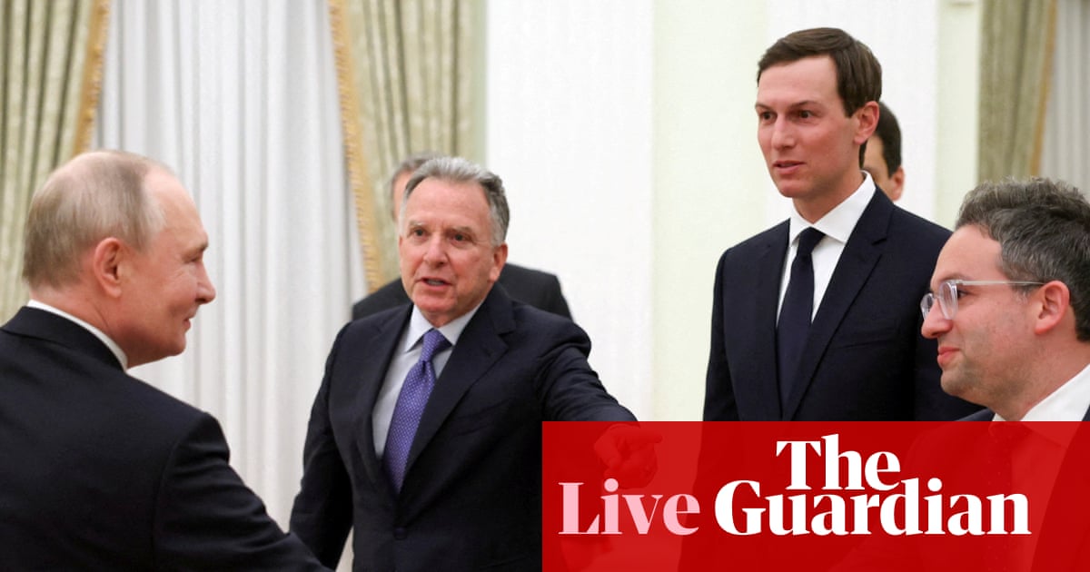EU says Russia wants to ‘freeze Ukraine’ ahead of rare trilateral talks with US – Europe live | World news