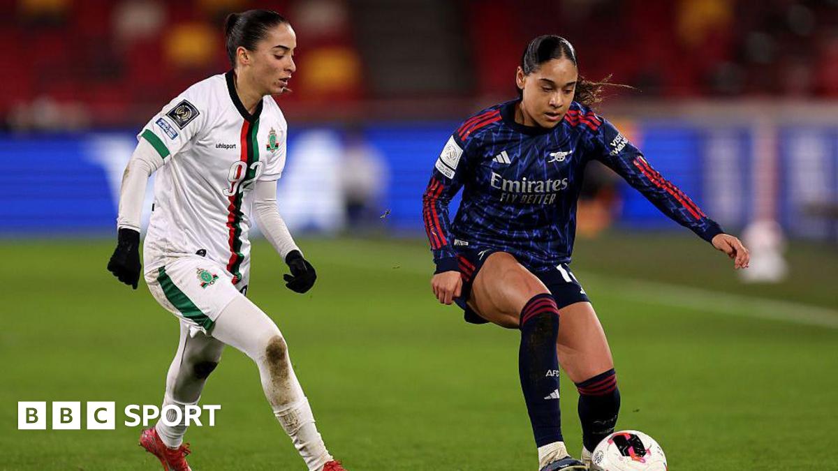 Arsenal in the Women's Champions Cup semi-final