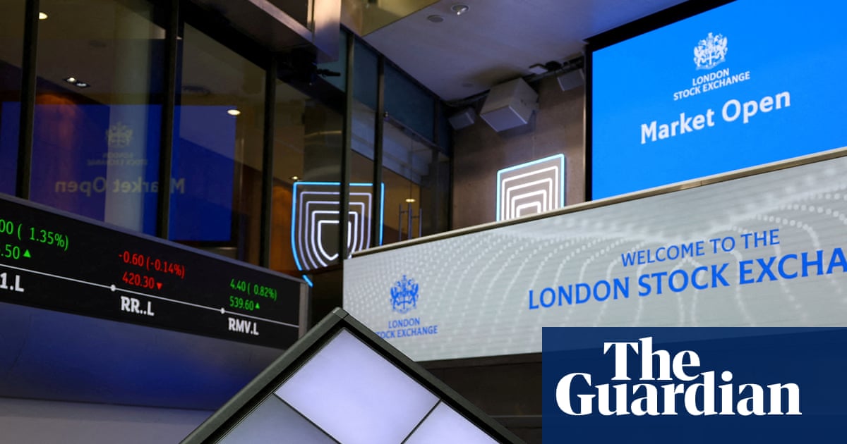London stock exchange beats Wall Street with best FTSE 100 year since 2009 | FTSE