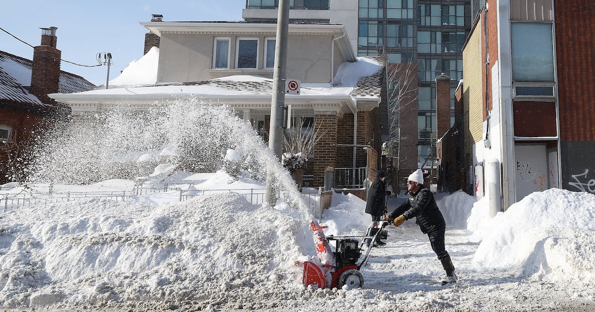Schools closed as city digs out from record-breaking snowfall
