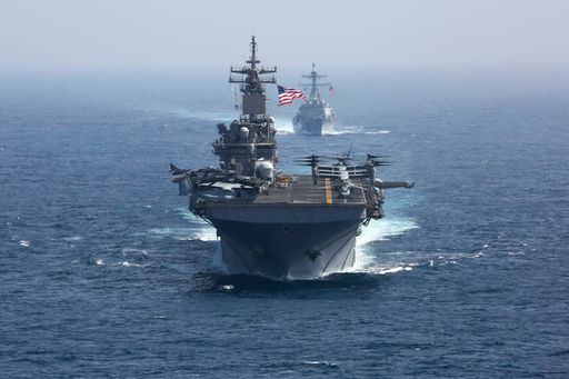 Trump says 'massive armada' heading towards Iran as US military assets move