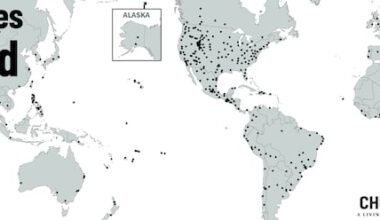 6 maps show locations around the world of Church’s 383 temples – Church News