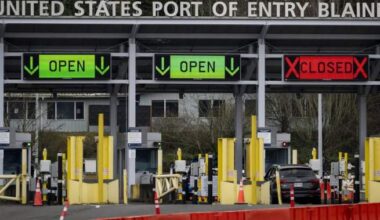 Canadian woman charged with illegally crossing into U.S., kicking border agent’s face