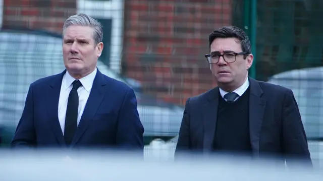 Prime Minister Keir Starmer and Mayor of Greater Manchester Andy Burnham
