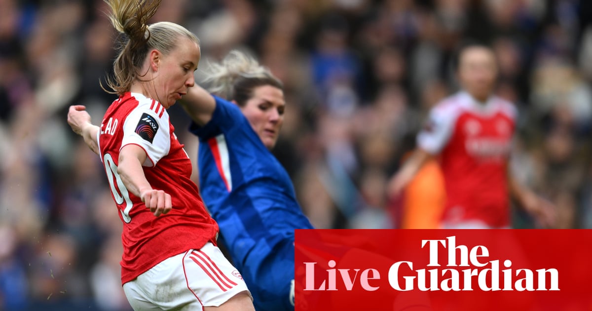 Chelsea 0-2 Arsenal: Women’s Super League – as it happened | Women's Super League