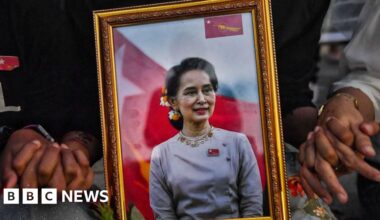 Aung San Suu Kyi casts a long shadow over Myanmar from behind bars