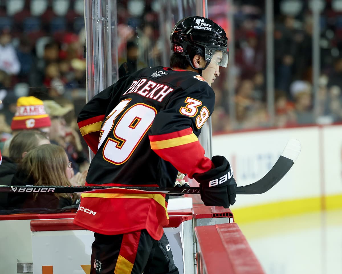 Wranglers pick up a point in overtime loss for Zayne Parekh’s AHL debut