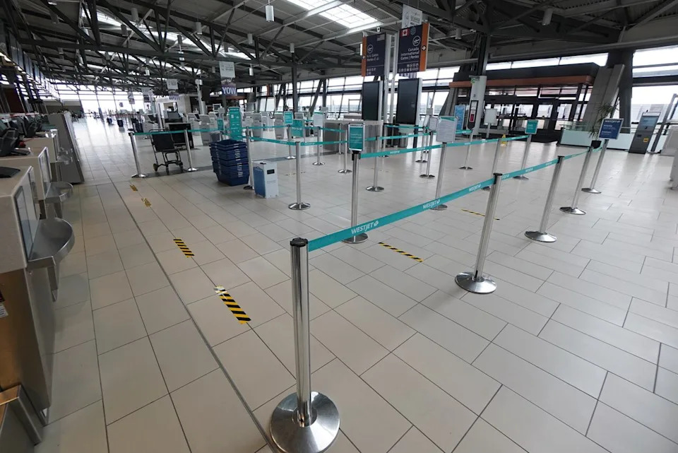 While most passengers off the international were redirected to customs, 10 were not processed before leaving the airport, an Air Canada spokesperson says.