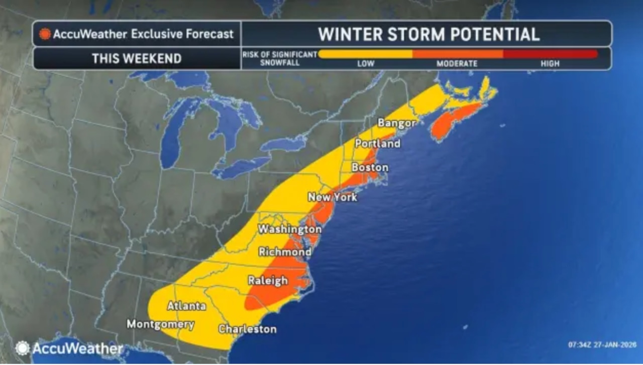 N.J. weather: Snow threat increases for this weekend, but track remains uncertain