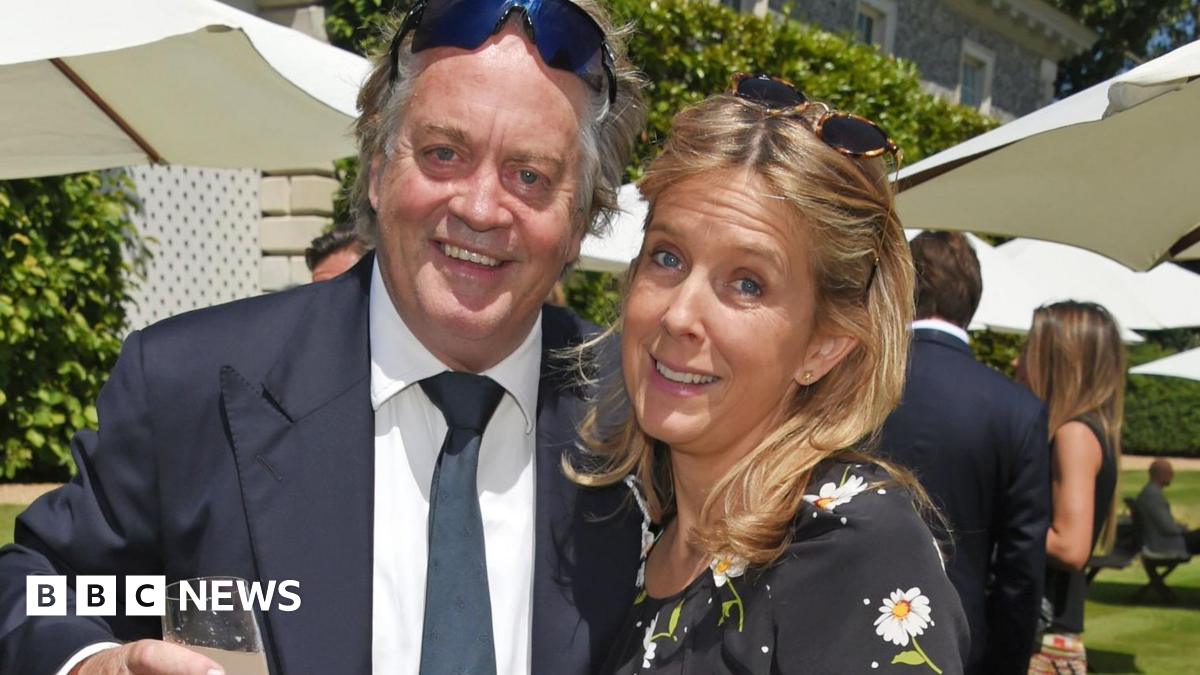 Charles James Spencer-Churchill, The Duke of Marlborough, and Edla Griffiths, The Duchess of Marlborough, attend Cartier Style Et Luxe at the Goodwood Festival of Speed on July 2, 2017 in Chichester