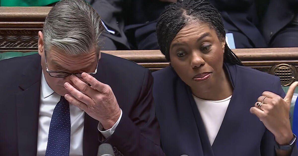 Keir Starmer skewered within seconds of clash with Kemi Badenoch | Politics | News