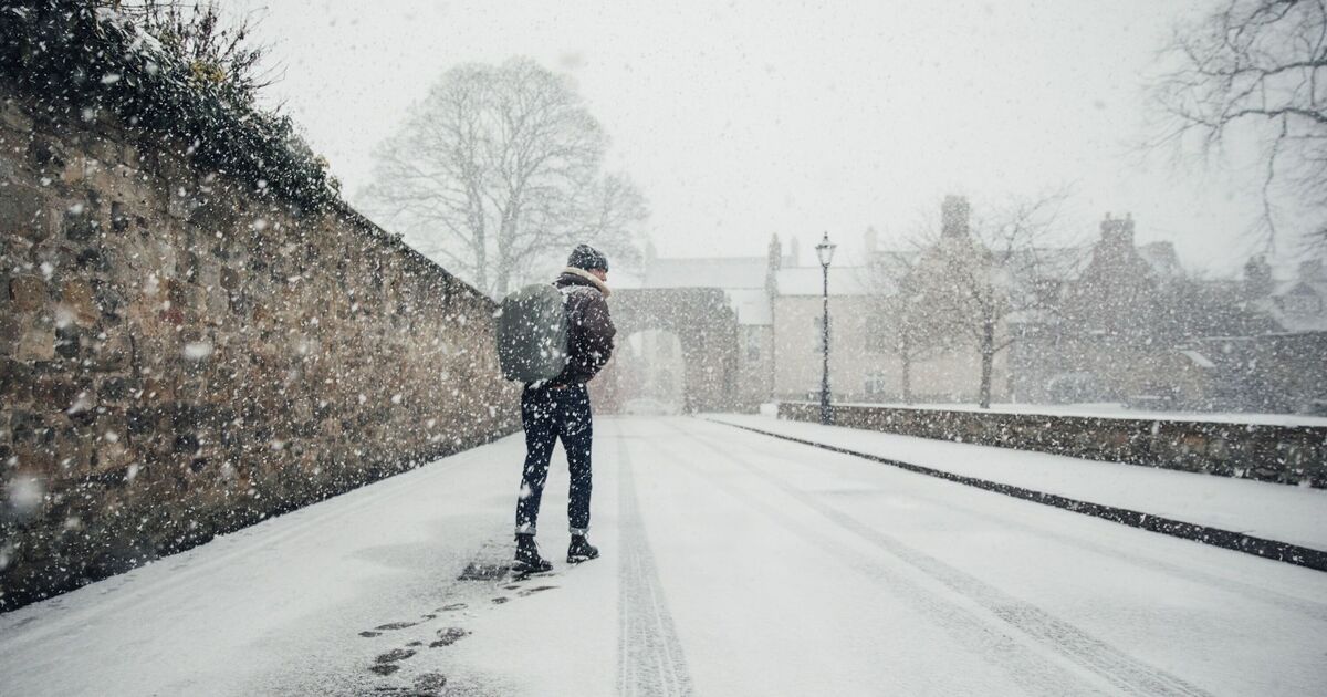 Snow maps show 363-mile wall of blizzards as far south as London, Essex and Kent | Weather | News