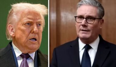Starmer and Trump in explosive 10-minute row | World | News